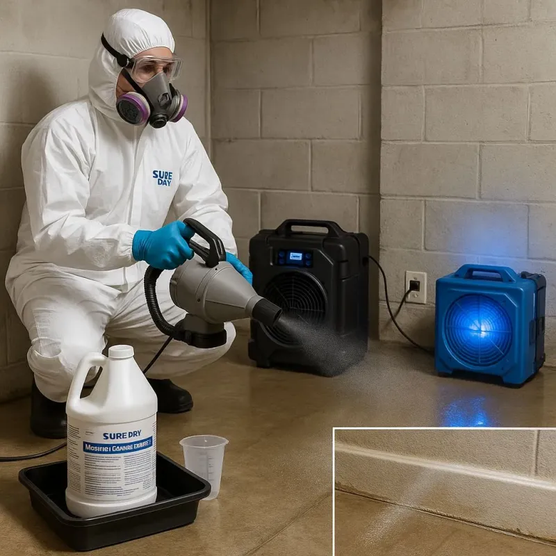 Sanitization and Odor Removal process in Luckey, OH