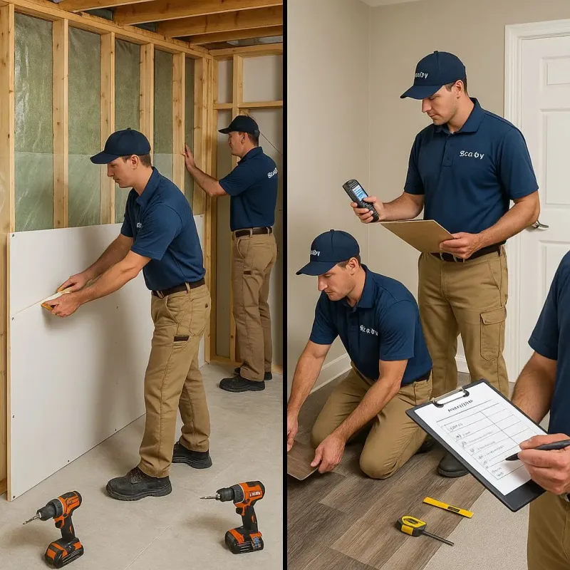 Repairs and Reconstruction process in Luckey, OH