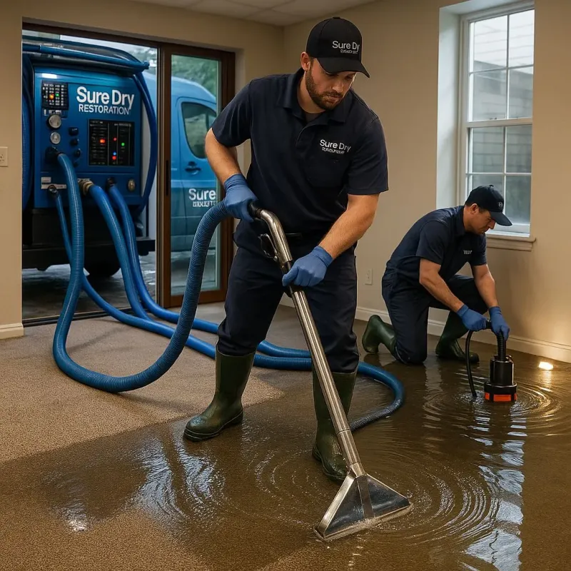 Water Extraction and Removal process in Luckey, OH